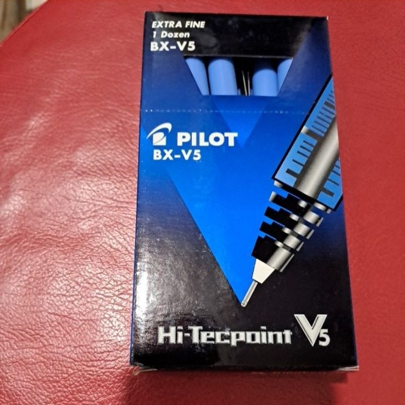 

pulpen pilot bx-v5 warna biru ( harga 12 pcs )