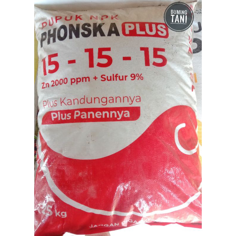 Pupuk Phonska Plus 25 kg 100% original