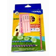 

LYRA GROOVE SLIM COLOUR PENCIL 36 - GRAMEDIA BSD CITY