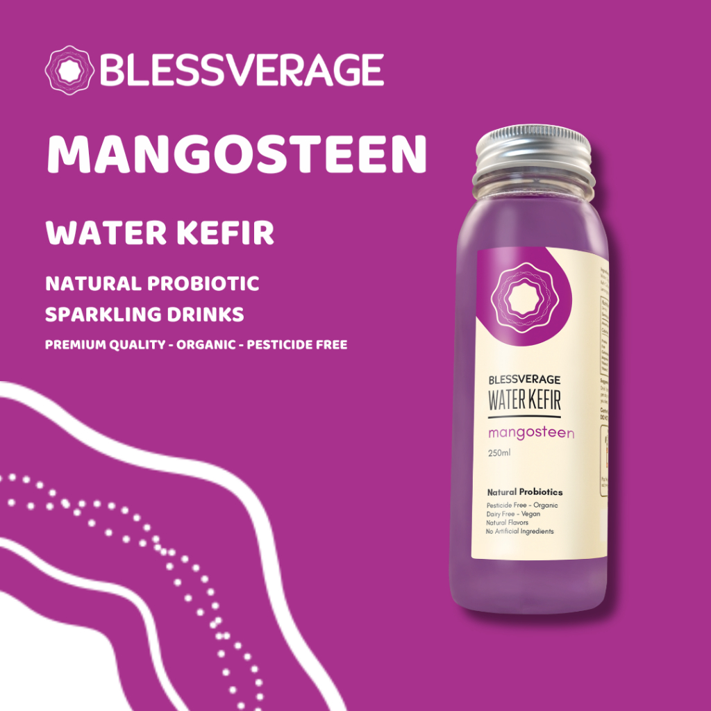 

Water Kefir - Probiotik - Premium - Organik - Bebas Pestisida - Mangosteen