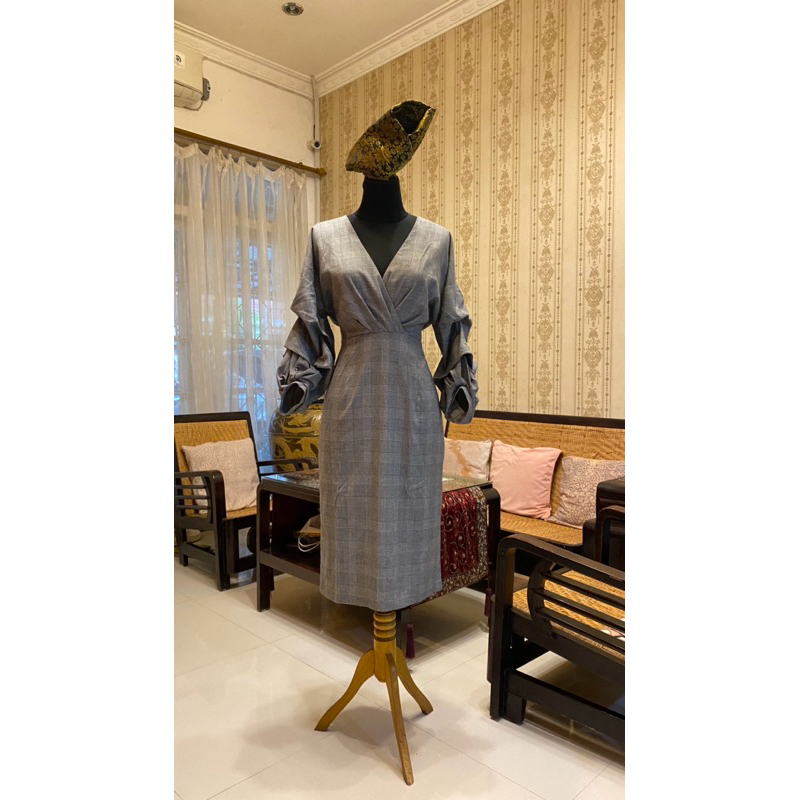 zara woman dress preloved