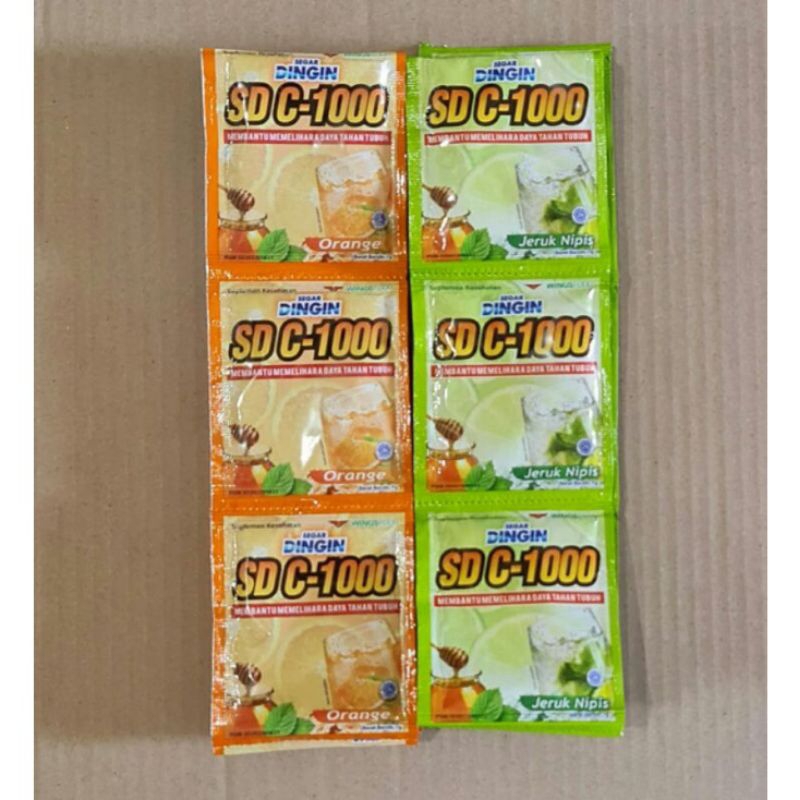 

minuman segar dingin c 1000 jeruk nipis sachet 7gr 1 renteng isi 12 sachet-Segar dingin madu C1000 isi 12 sachet-ademsari