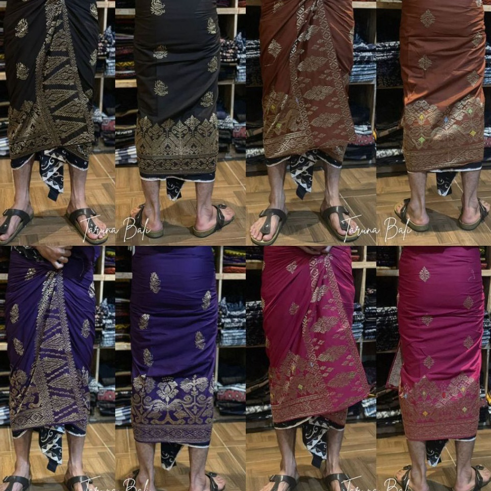KODE L63V SAPUT SEMI SONGKET TUMPAL BORDIR PREMIUM  PAKAIAN ADAT BALI  SAPUT BALI  SAPUT SONGKET