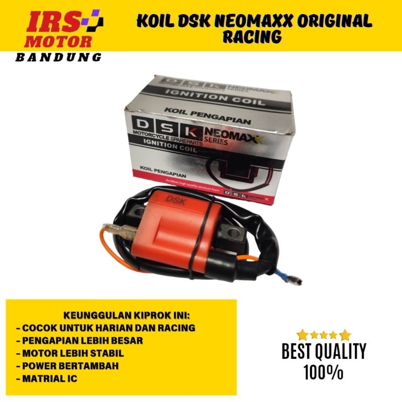 KOIL RACING SMASH SHOGUN 110 SOGUN KEBO SATRIA FU 150 RC100 RC 100 TORNADO CRYSTAL ORIGINAL DSK NEOM