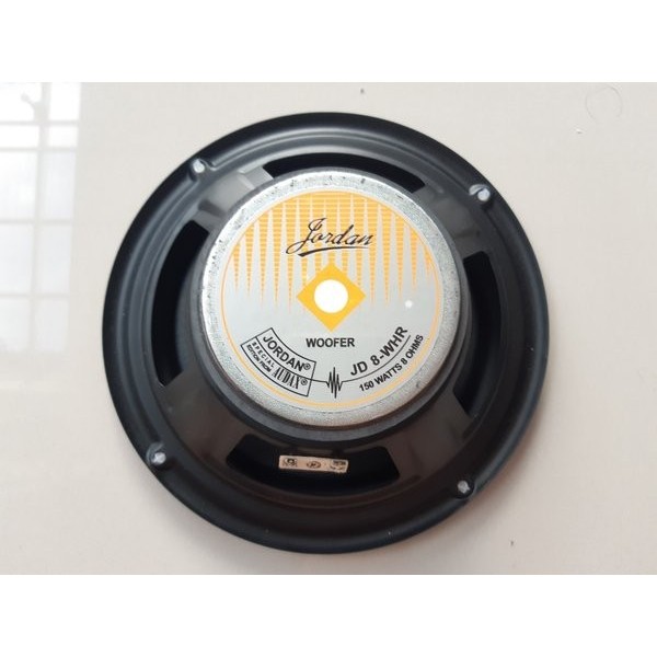 Original AUDAX SPEAKER 8 INCH WOOFER AUDAX JORDAN JD 8 WHR 150watt / JD8WHR