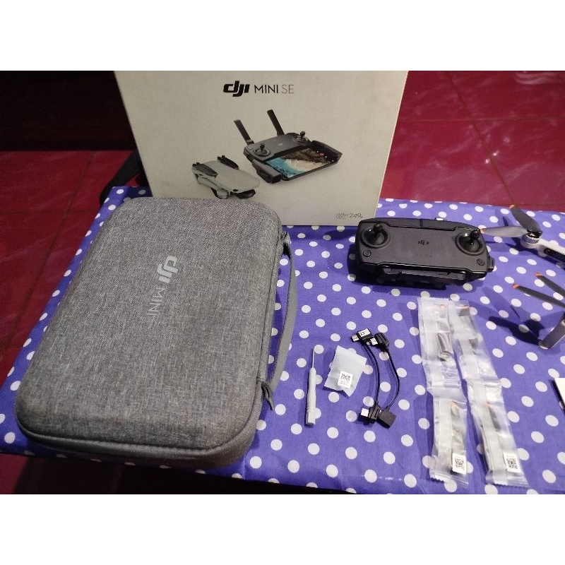 DRONE DJI MAVIC MINI SE COMBO 3 BATERAI BEKAS LIKE NEW (mavic, phantom)