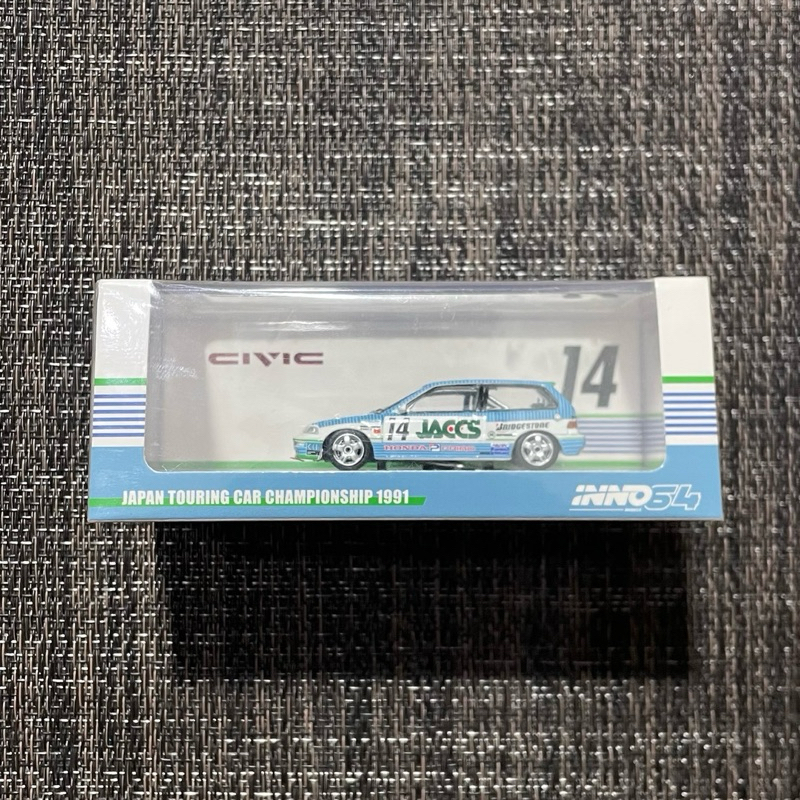 Inno64 Japan Touring Car Championship 1991 Honda Civic EF9 #14 JACCS