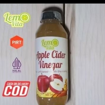 

Lemovita Cuka Apel 500ml / Apple Cider Vinegar With the Mother