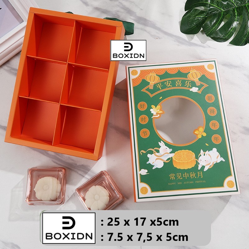 

Exclusive Box Mooncake sekat 6 box mooncake 75gr box mooncake 80gr box mooncake 100gr box mooncake 125gr isi 6 dus kue bulan sekat 6 box mooncake premium box kue bulan premium box mooncake tenteng box mooncake case 7cm box mooncake tray 7.5cm