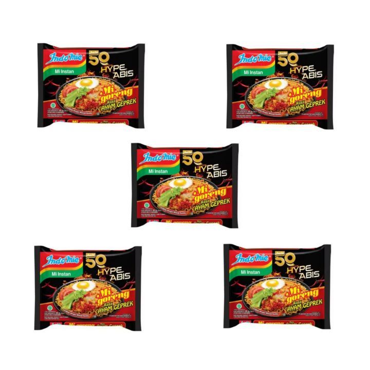 

INDOMIE GORENG AYAM GEPREK 85g | 5PCS