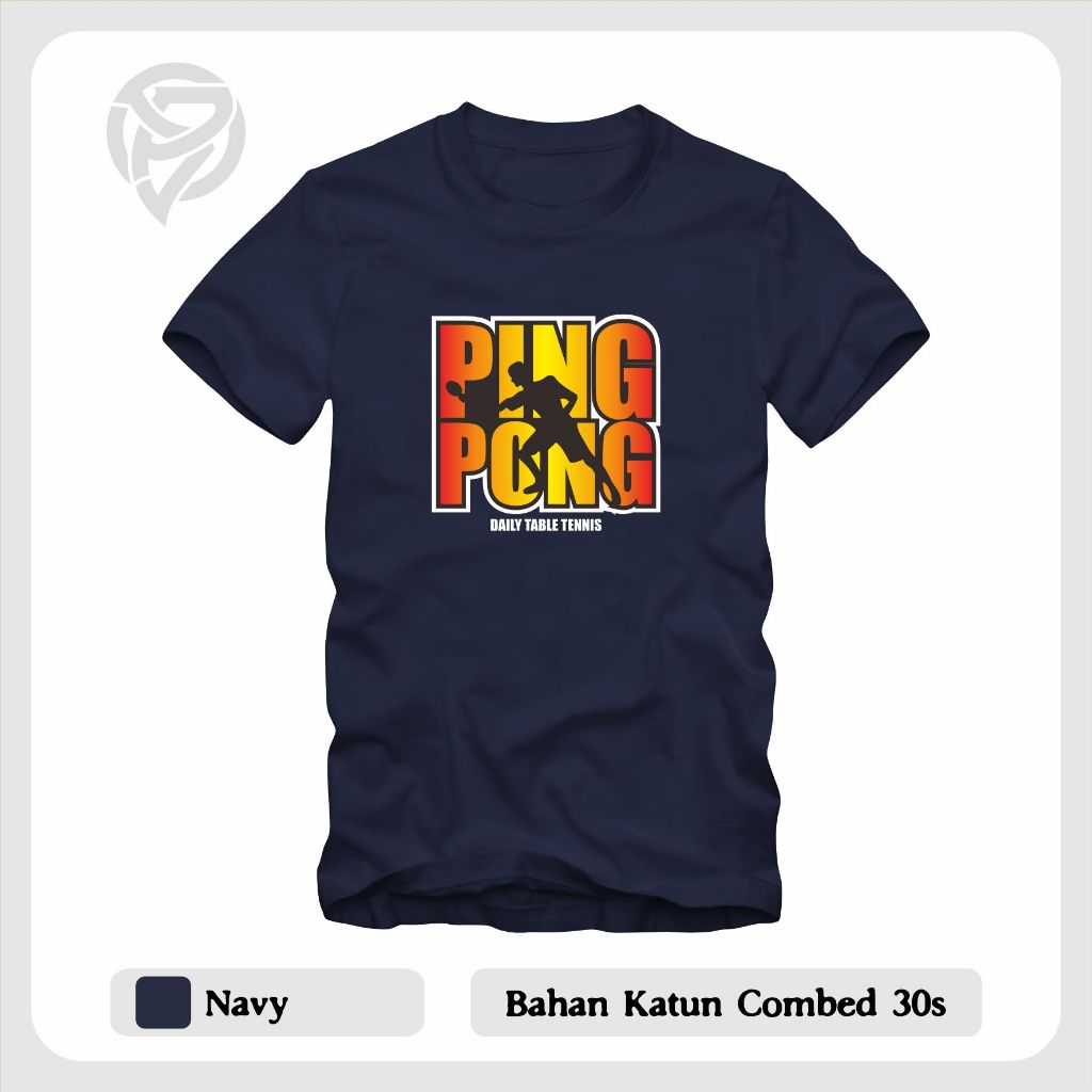 Kaos Tenis Meja Pingpong Custom Design