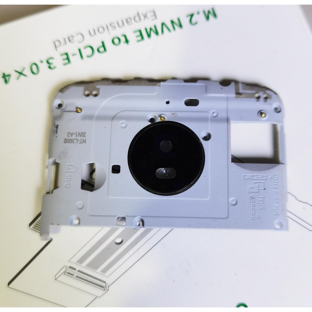 tutup cover mesin motorola e4 plus ori copotan