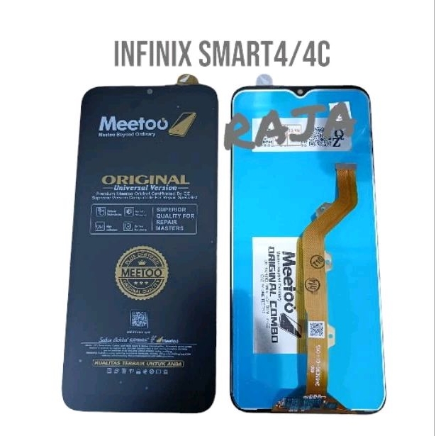 LCD Meetoo Infinix Smart 4/4C X653/X653C LCD Fullset Infinix Smart 4 4C Original Meetoo