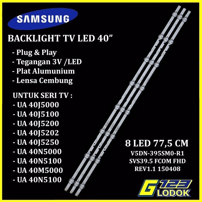 Harga Murah Backlight TV Samsung 4 Inch UA 4J5 51 52 522 525 4N5 8K