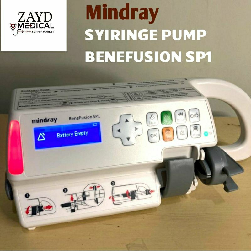 Syringe Pump Mindray Benefusion Sp1/ Syiringe Pump Sp1 Mindray