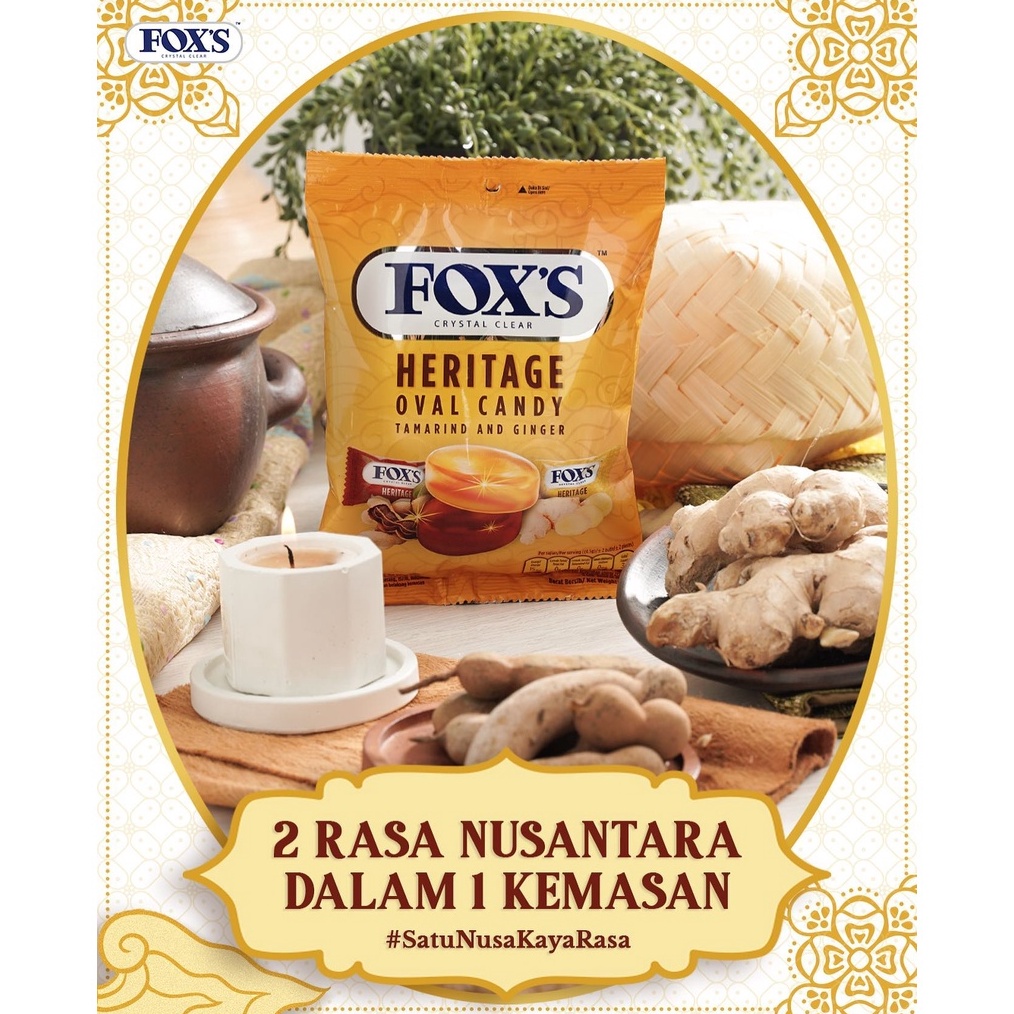 

COD Permen FOXS Heritage rasa Tamarind dan Ginger jahe