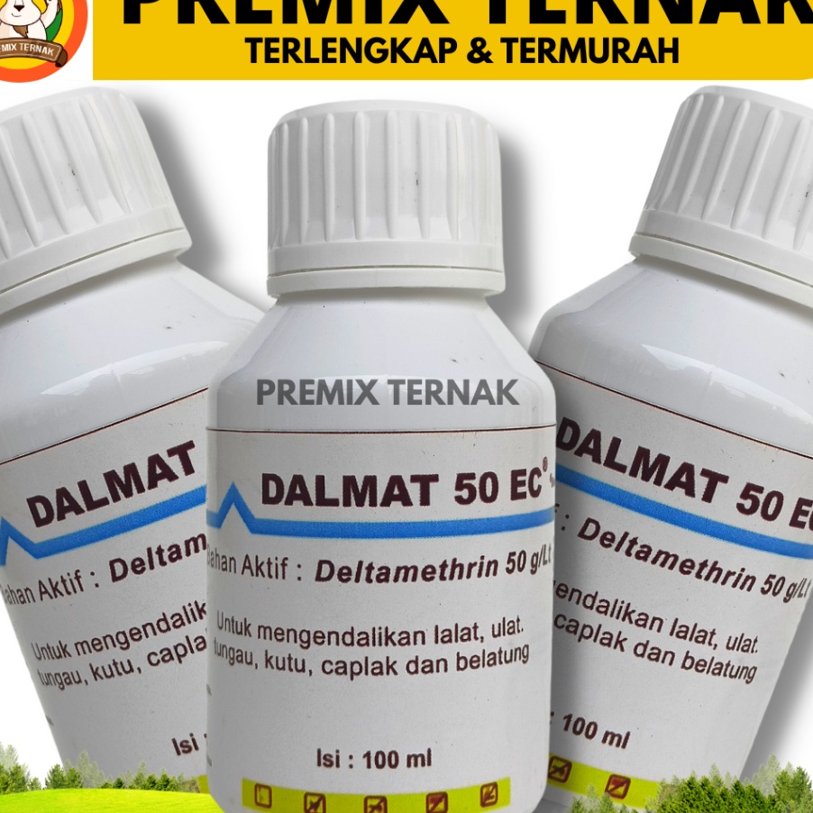 KP8 Dalmat 5 EC  Dalmat 1ml  Obat Kutu  Anjing  Kucing  Obat Kutu Mandi