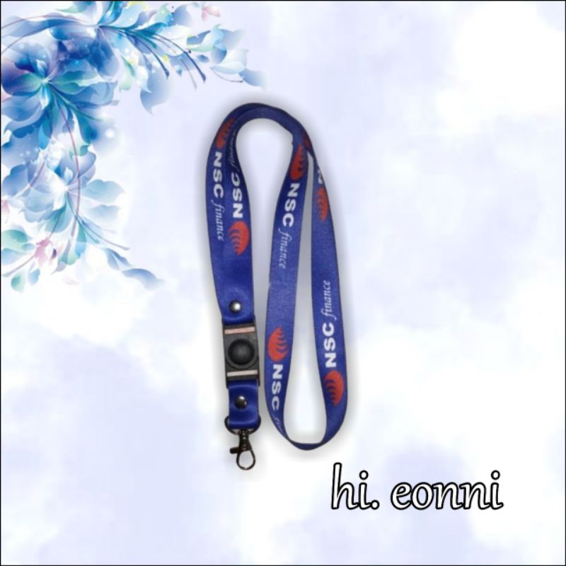 

Tali id card NSC FINANCE / tali lanyard NSC FINANCE (READY STOCK) MURAH !!!