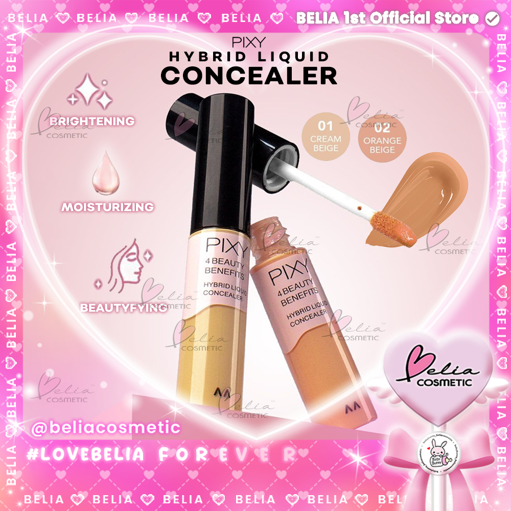 ❤ BELIA ❤ PIXY Hybrid Liquid Concealer 4 Beauty Benefits | Skin Hybrid | Formula | Long Lasting