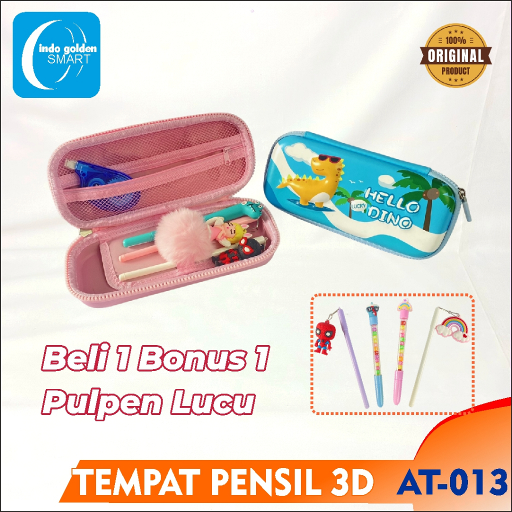 

Tempat pensil 3D EVA kotak pensil karakter timbul AT-013 AT-015