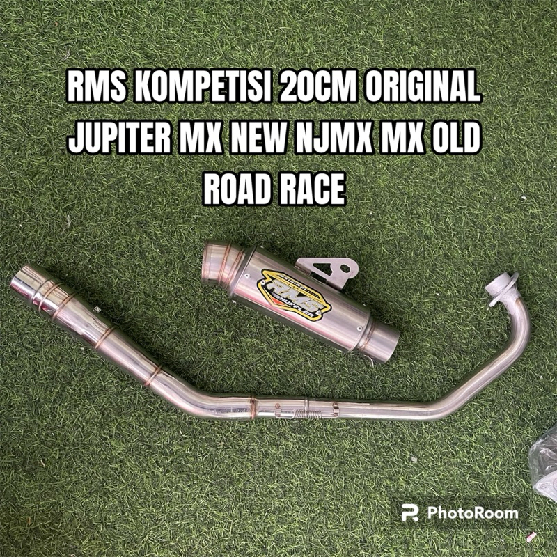 Knalpot jupiter mx new Jupiter mx old leher roadrace naik rms muffler Original
