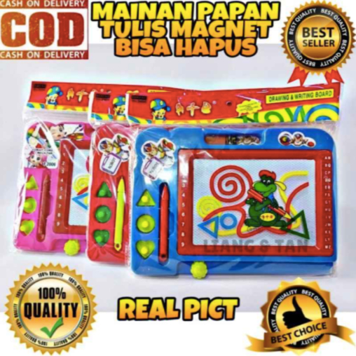 

[ISTY] T 2005 T 2011 PROMO Mainan Papan Tulis Magnet Anak / Papan Tulis Hapus Drawing Board