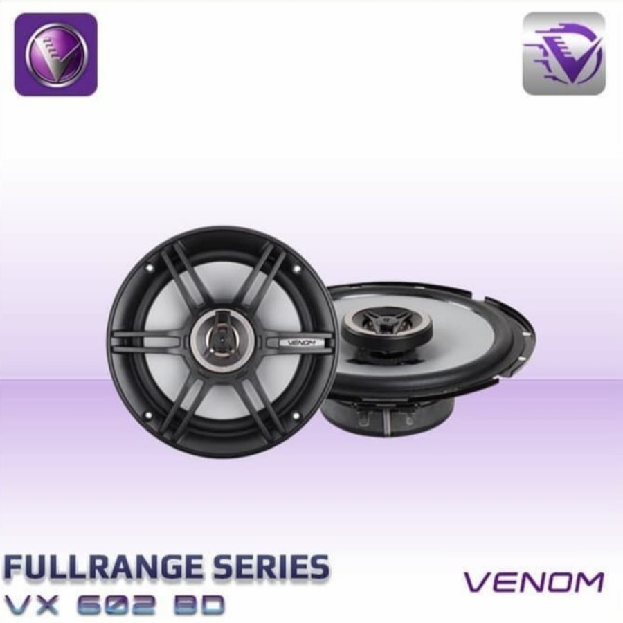 Speaker Coaxial Venom VX 603D / VX 603 D Venom Diablo Original RESMI