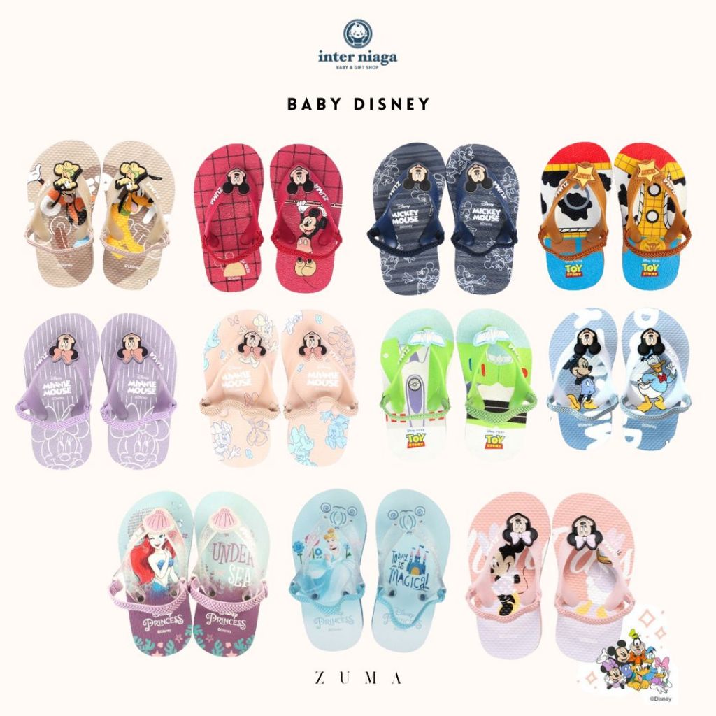 INTERNIAGA - ZUMA BABY DISNEY/ SANDAL ANAK