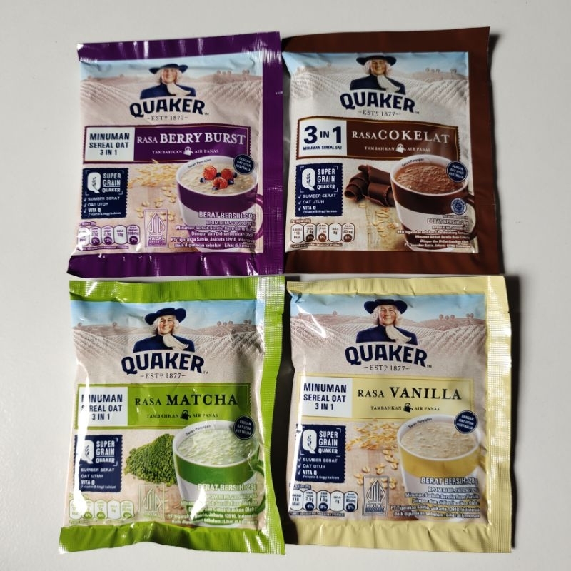 Quaker Minuman Sereal Oat 3 in 1