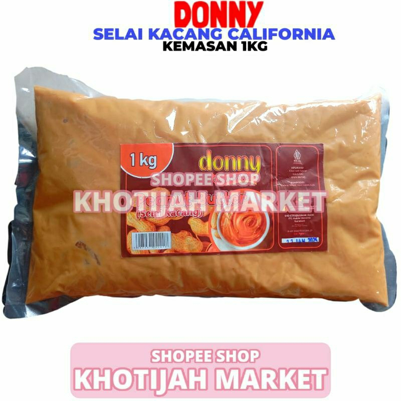 

Selai Donny California Selai Kacang 1kg