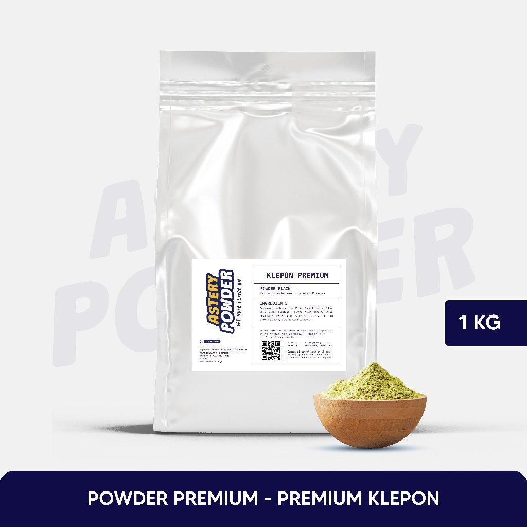 

ASTERY POWDER DRINK PREMIUM RASA KLEPON 1 KG / MINUMAN BUBUK RASA KLEPON SIAP SEDUH / KLEPON POWDER DRINK