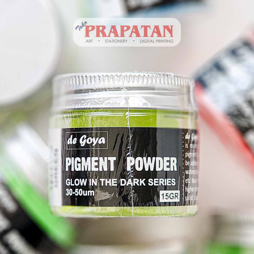 

De Goya Pigment Powder Glow In The Dark Series 15gr | Bubuk Warna