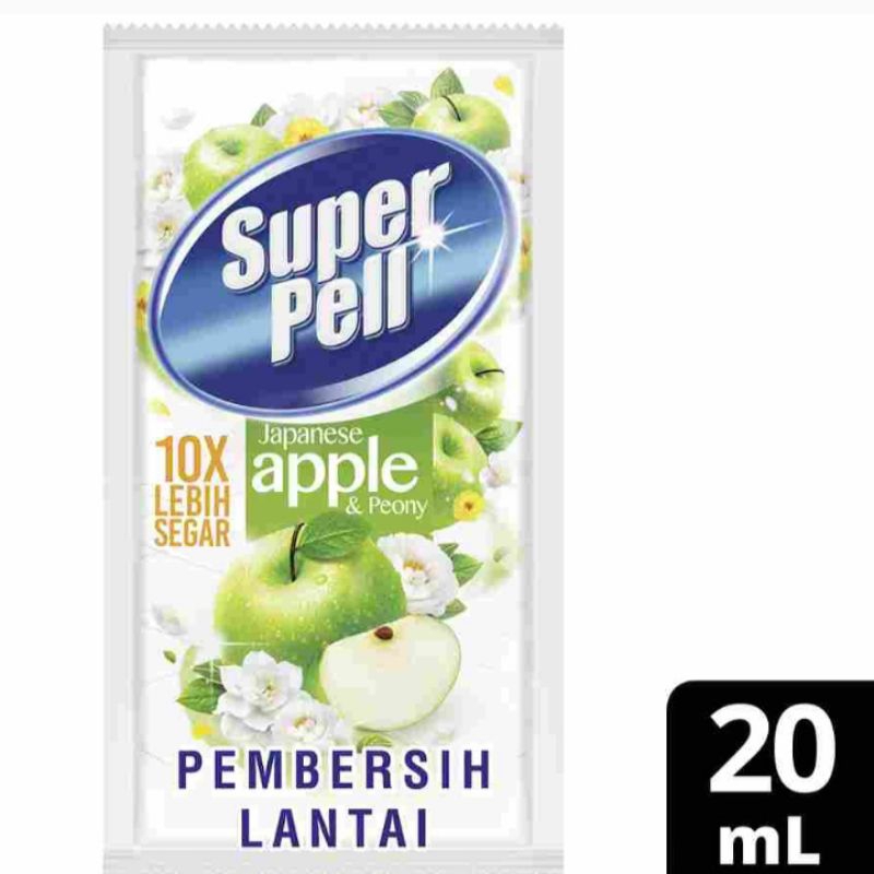 Super Pell Green 12 Sachet Isi 20ml
