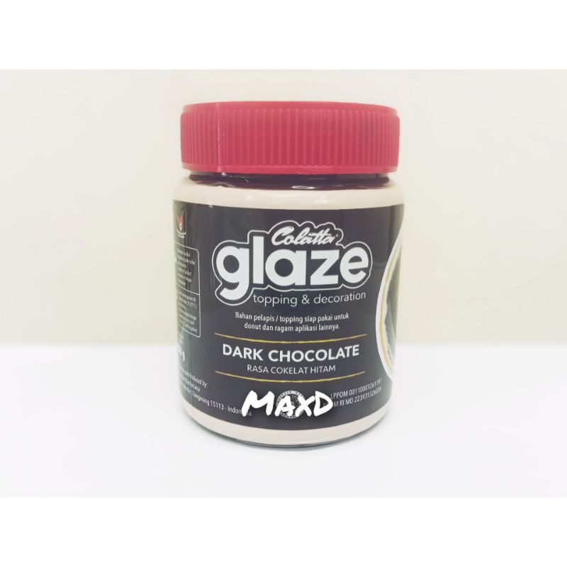 

Colatta Glaze Topping& Decoration Dark 250 gr 1 Pcs