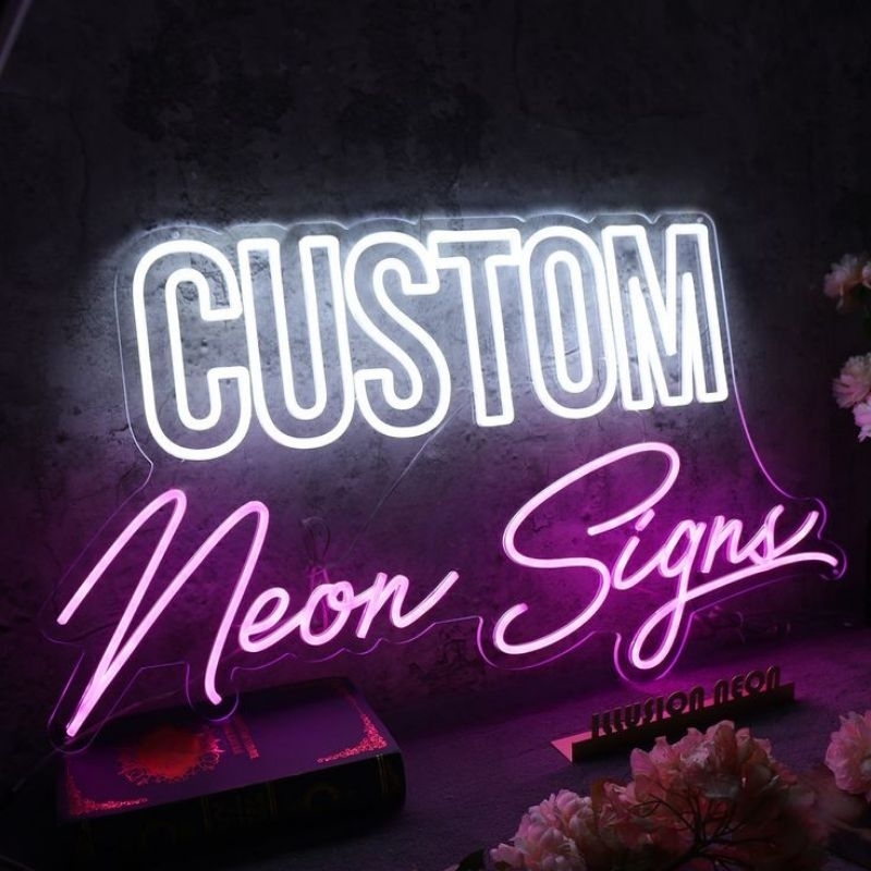 Neon Sign Flex Custom,Neon Flex Custom,Neon Sign Huruf,Lampu Hias,Lampu Cafe