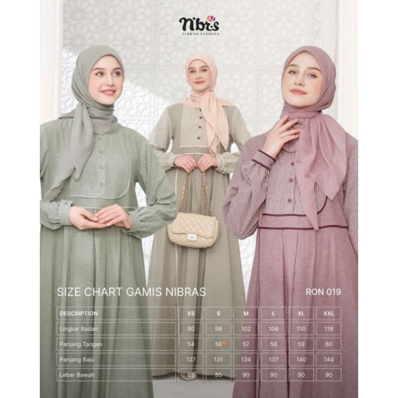 NIBRAS Gamis Busui Ron 019