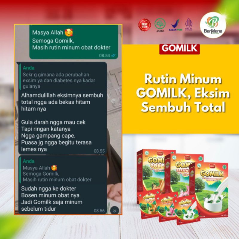 

Susu Kambing Etawa Gomilk Untuk Penyembuhan Eksim