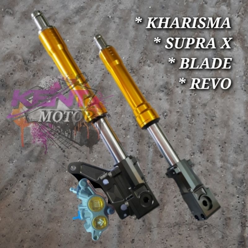 Shock depan upside down SUPRA/BLADE/REVO/KHARISMA Shock depan usd motor bebek honda
