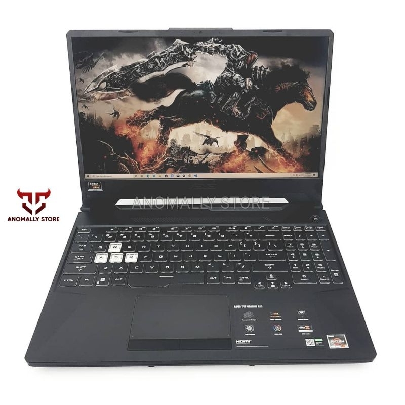 ASUS TUF A15 RYZEN 5-4600H GTX1650Ti SSD 512GB FULLSET