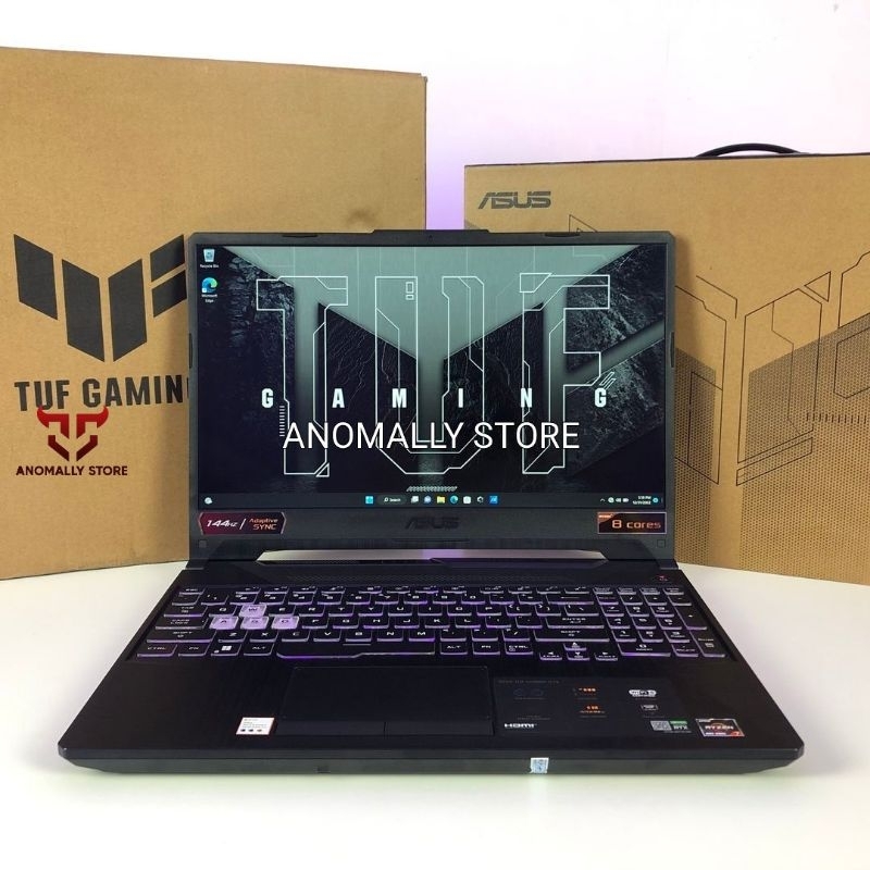 ASUS TUF A15 RYZEN 7-4800H RTX3050 SSD 512Gb Fullset