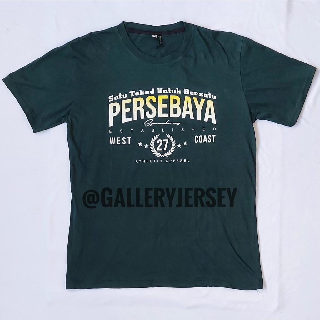 KAOS PERSEBAYA WANI 1927 DEWASA BAJU KAOS PERSEBAYA WANI 1927 DEWASA BAJU BONEK PERSEBAYA WANI 1927 