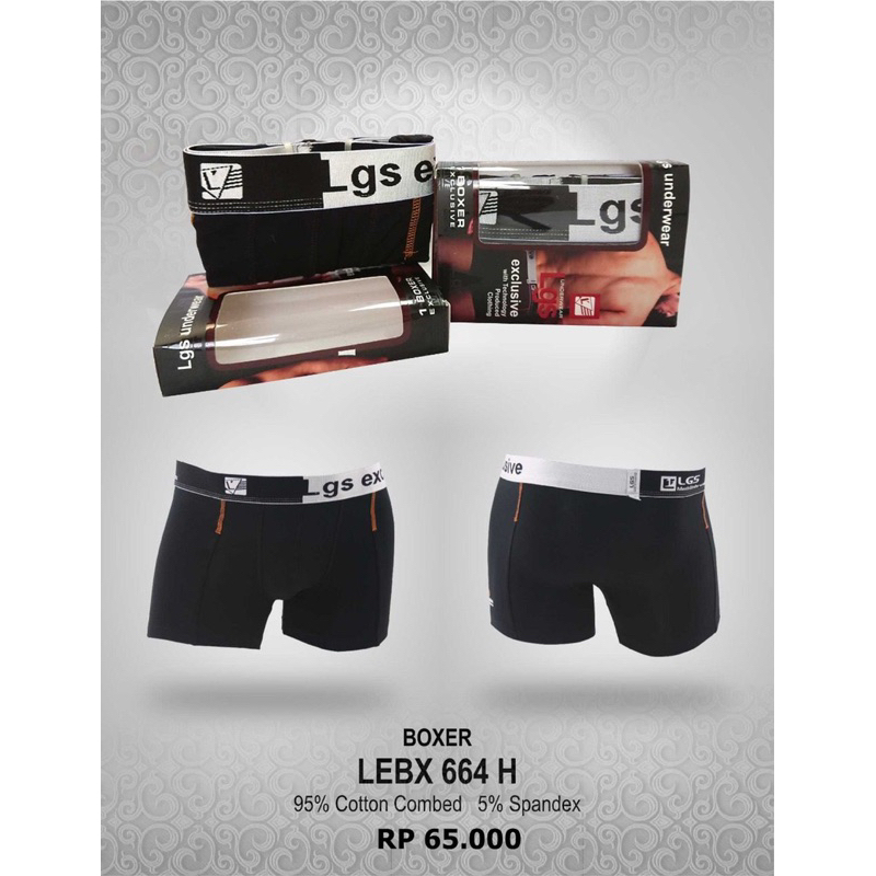 boxer lgs | celana dalam pria | LGS | trunks