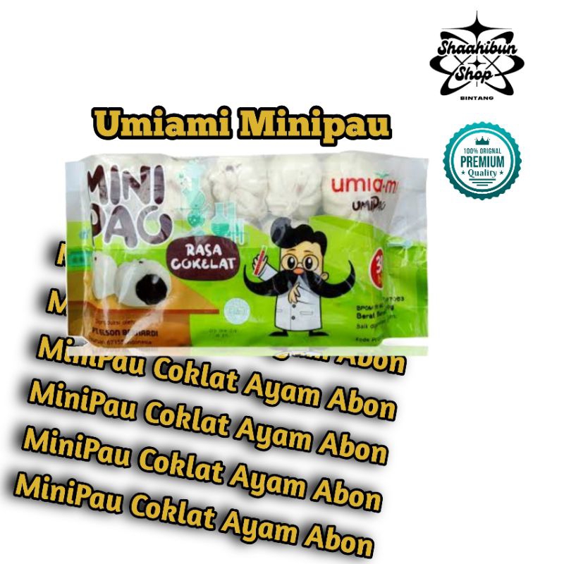 

5 | Umiami Minipao All Varian isi 30pcs/ 480gr