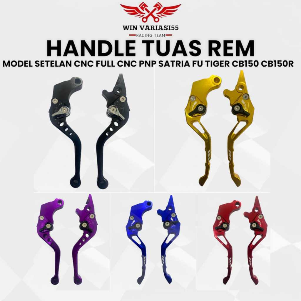 Handle rem Tuas rem full cnc satria fu tiger cb150 cb150r megapro WINVARIASI55