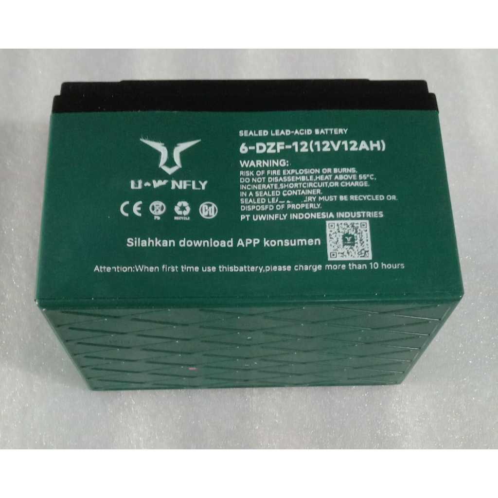 Aki Sepeda Listrik Motor Listrik 12V 12Ah / Batre Sepeda Listrik Motor Listrik E-Bike E-Moto / Aki B