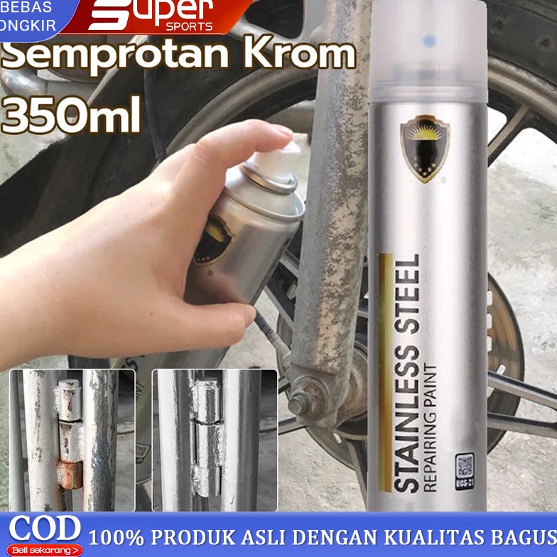 

KODE B14Y Cat Semprot Chrome 35ml Cat semprot Sapporo berlapis krom dari baja tahan karat berlapis krom Pelapisan krom cat metalik otomotif