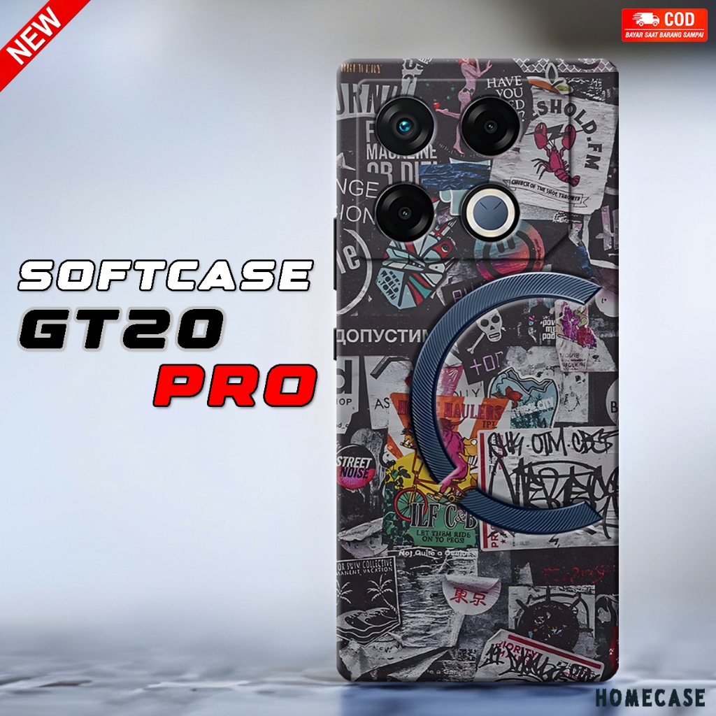 Case terbaru untuk Infinix GT 20 Pro Case gaming pelindung hp dan pelindung kamera casing berkualita