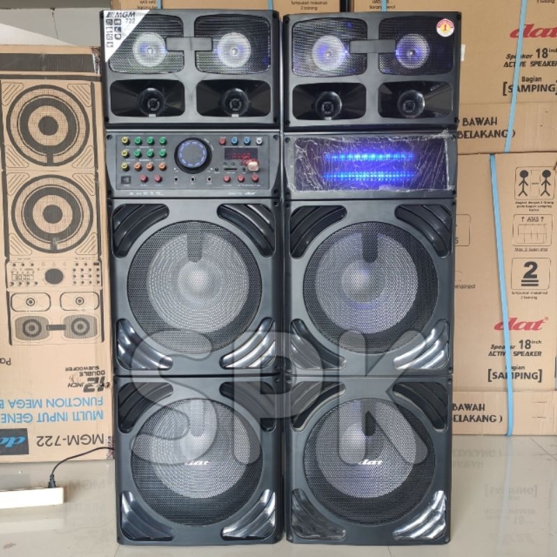 Speaker Aktif DAT MGM 722 12 inch Subwoofer