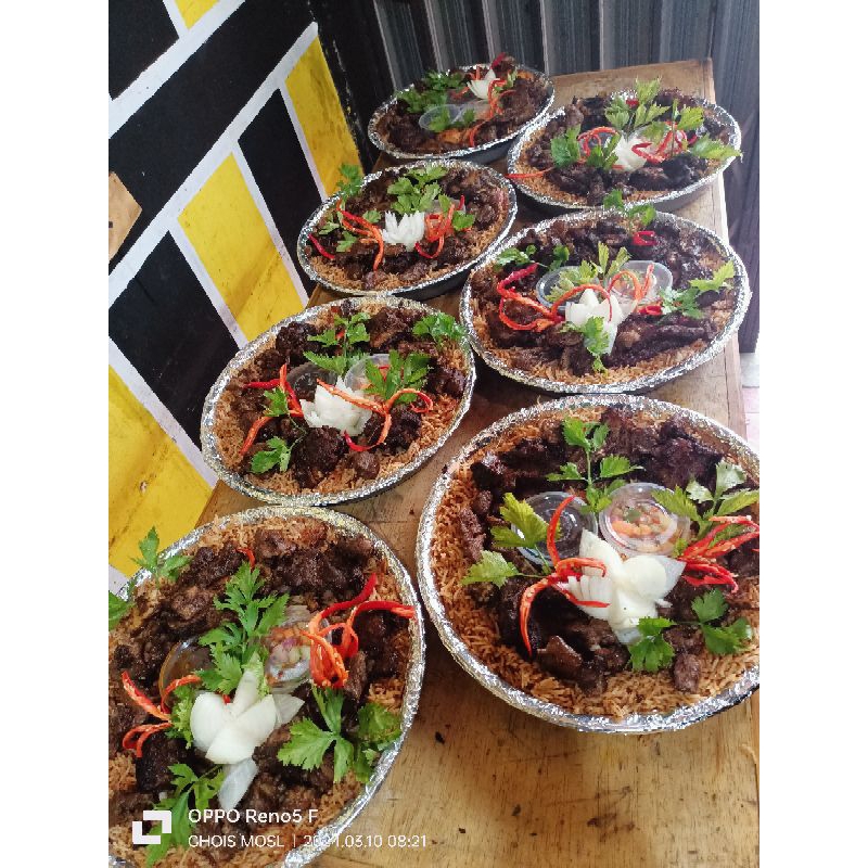 Nasi Kebuli BaBe GUMM porsi nampan