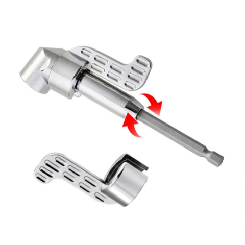 Extension Mata Bor L panjang /  mata bor Hex Bit Socket Handle Obeng